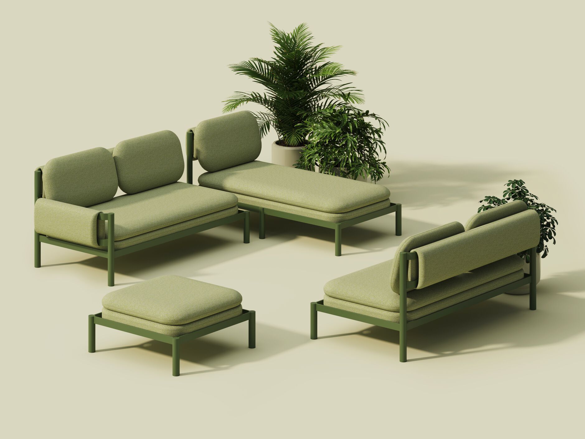 2-местный садовый диван Joyf Tropic ARCH-00087961 - Вид №2