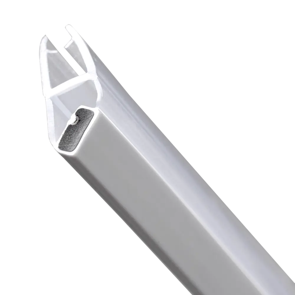 Уплотнитель для душевой кабины магнитный KONSENSA ПВХ 4мм белый Без серии STLM-2153714 - Вид №2