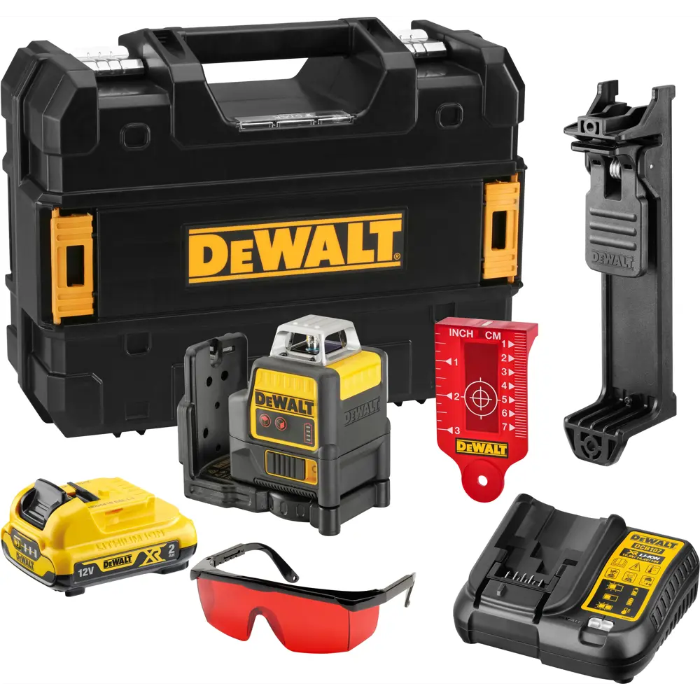 Уровень лазерный Dewalt DCE0811R зеленый луч, 20 м STLM-2203966 - Вид №1