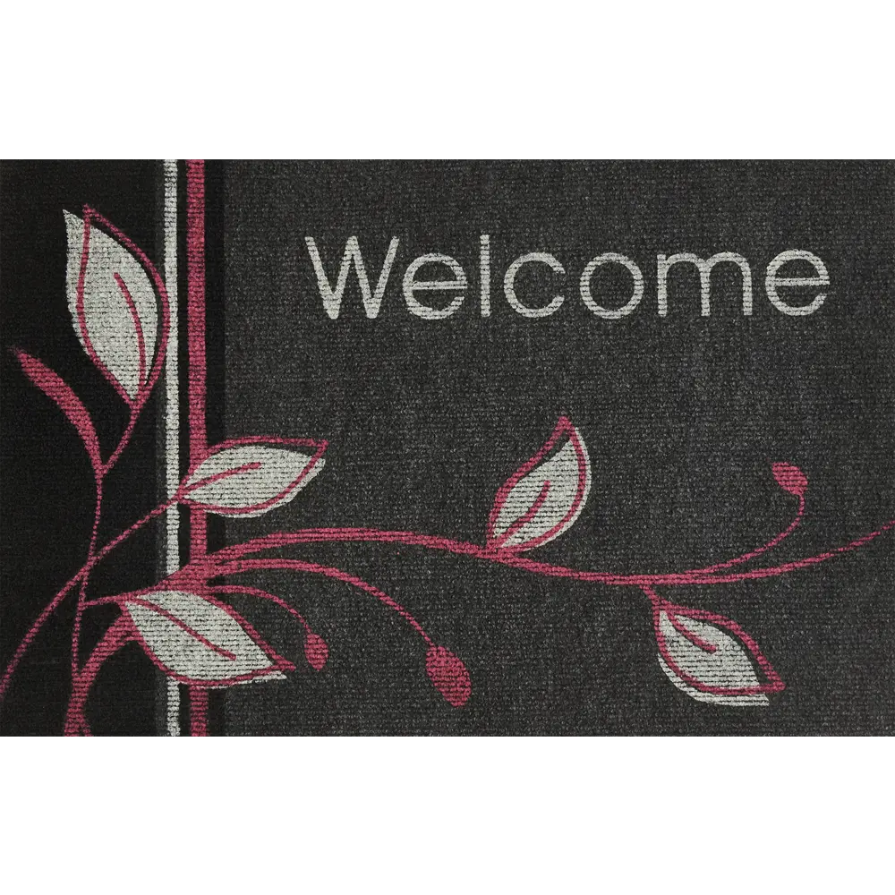 Коврик декоративный полипропилен Нью Эден 45x68 см цвет серый CTIM STLM-2093011