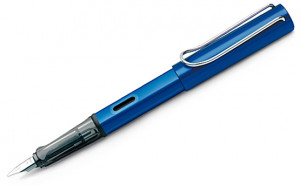 396445 Ручка перьевая "028 Al-Star", синяя, 0,5 мм Lamy