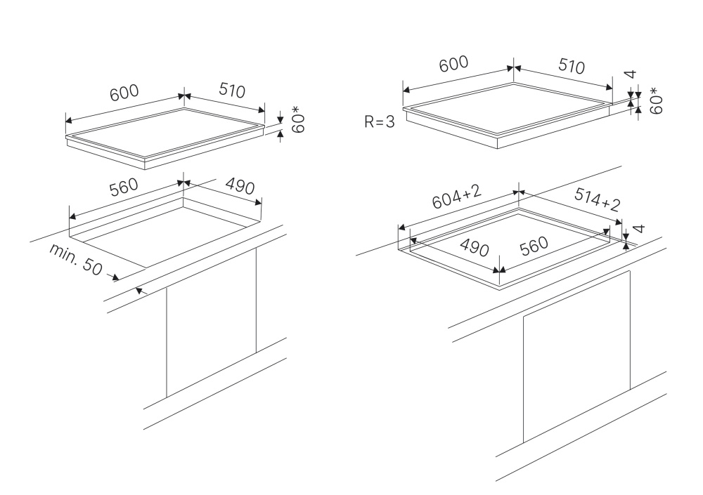9255943 Электрическая варочная поверхность Kuppersbusch KE 6350.0 SR STDN-0083295 - Вид №1