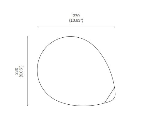 Светодиодная настольная лампа из опалового стекла с диммером Michael Anastassiades ON MY MIND ARCH-00037365 - Вид №2