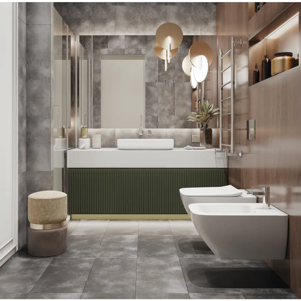 CRAFT FLOOR SPC плитка Париж - элегантность каменной текстуры 600х300 мм 89396934 STLM-1522926 - Вид №6