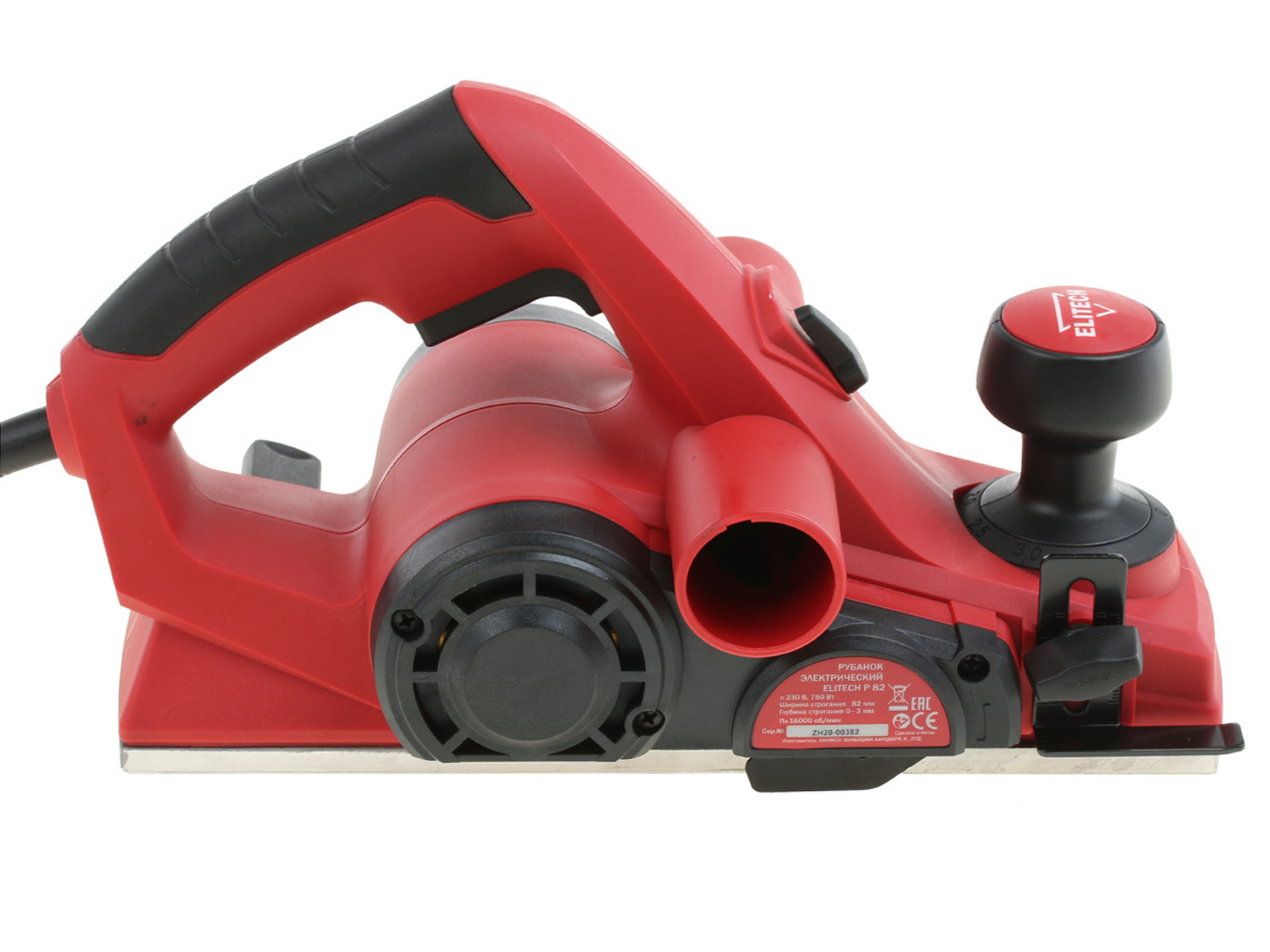 Электрорубанок Elitech Р 82К 1069120 STDN-0005353 - Вид №2