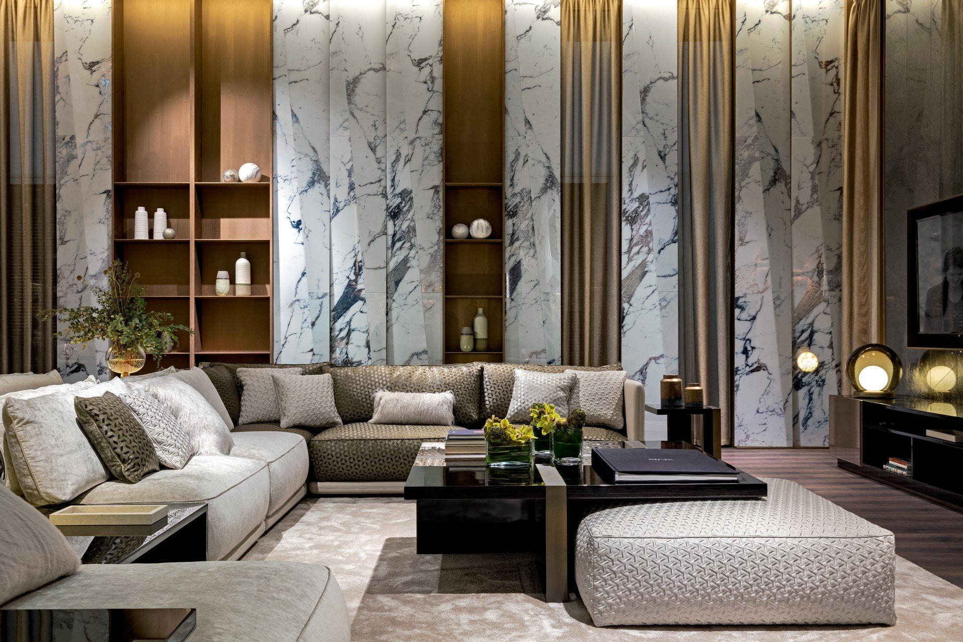 Тканевое угловое кресло Sicis остров ARCH-00044959 - Вид №5