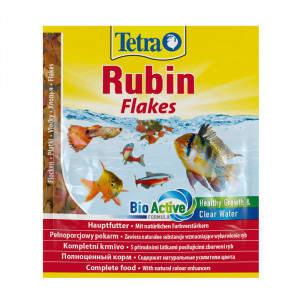 Т00017308 Корм для рыб Rubin в хлопьях для улучшения окраса всех видов рыб 12г TETRA