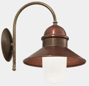 Il Fanale Настенный светильник из металла с прямым светом Borgo 244.06.orb