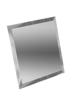 90400055 Квадратная зеркальная серебряная плитка 25х25 см с фацетом 10 мм (толщина 4 мм) в упаковке 20 шт СК25 STLM-0214830 ПЛИТКАДЕКОР