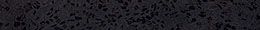 Marvel Terrazzo Black Listello Lapp. 7x60