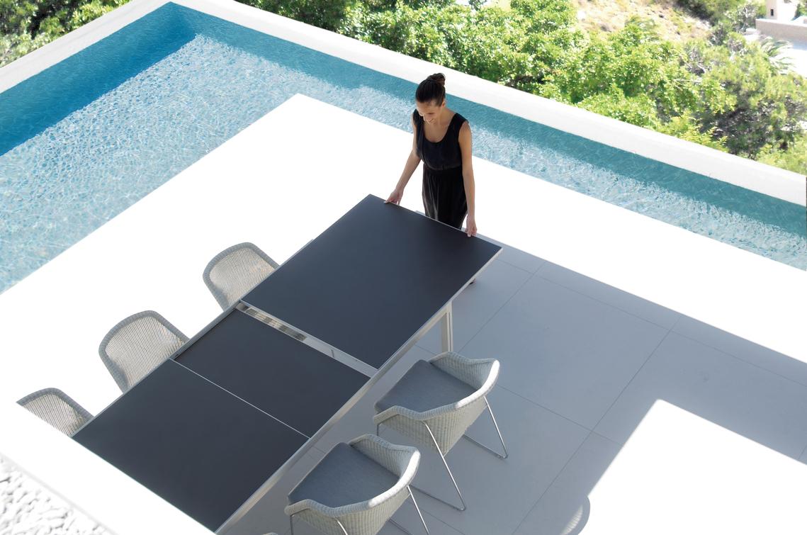 MNST1161 Обеденный стол pa lava 360см x 100см Manutti Luna - Вид №9