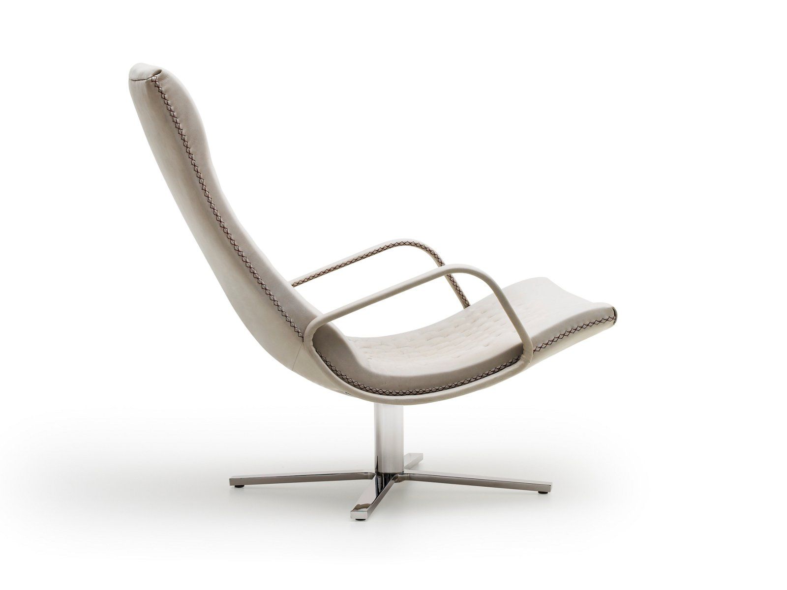 Вращающееся кресло с кожаными спицами de Sede DS-51 SLIM ARCH-00044774 - Вид №10