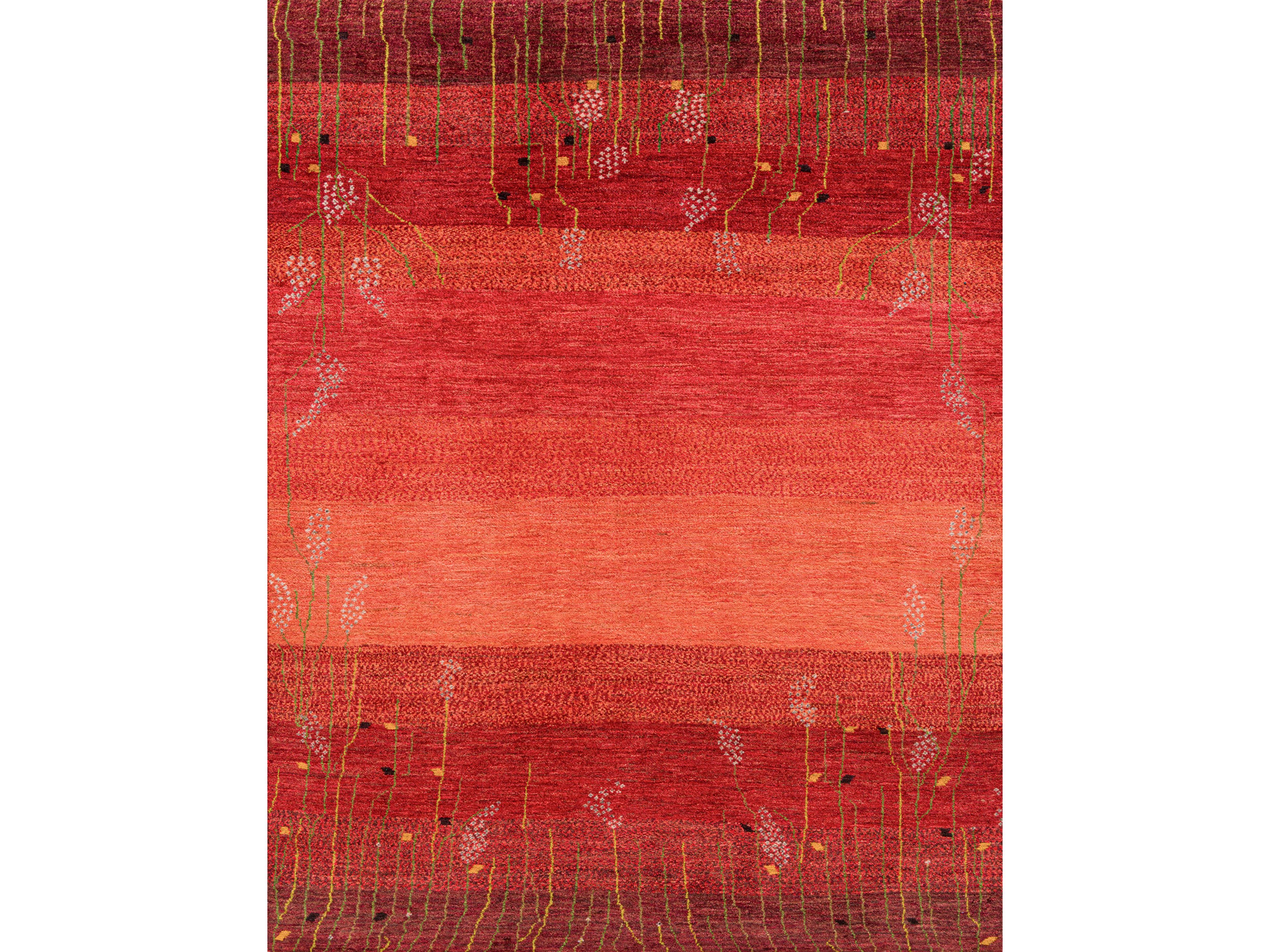 Прямоугольный шерстяной ковер Zollanvari Gabbehs Flora &amp ARCH-00008213 - Вид №1