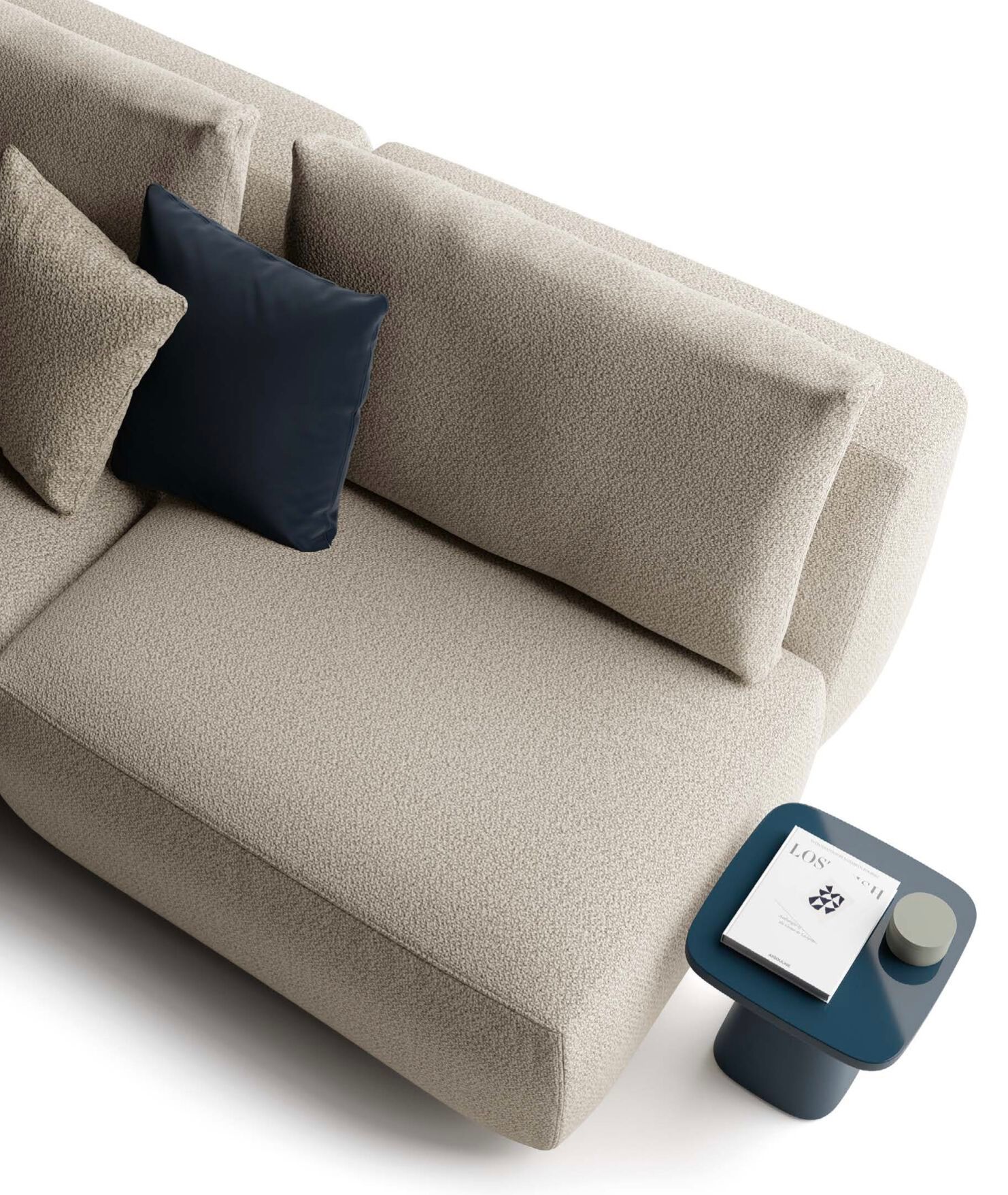 Тканевый диван с полуостровом Marac Mistral ARCH-00092642 - Вид №2