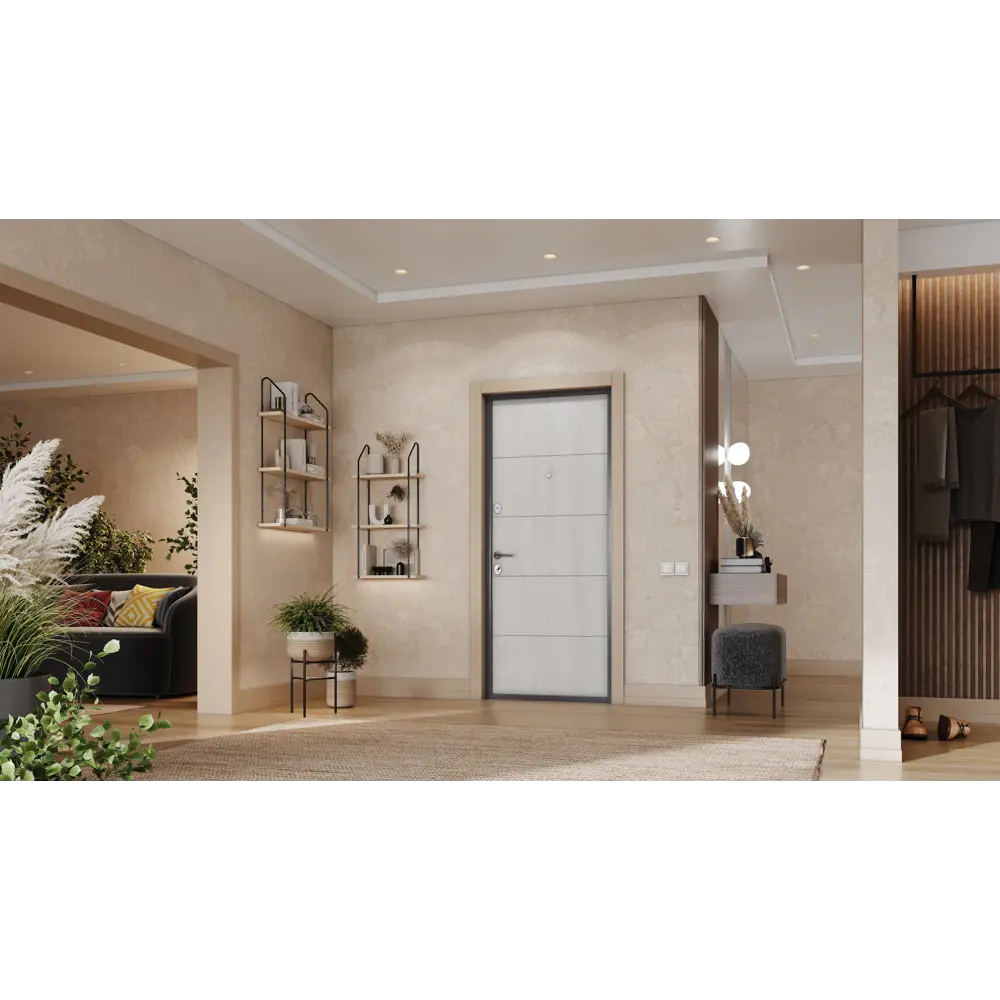 TOREX Входная дверь Моско Айс левая 95x205 см орех лучистый 89422149 STLM-1575881 - Вид №16