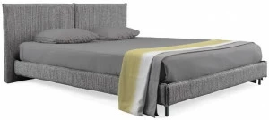 PRADDY Двуспальная кровать с обивкой из ткани Elysian Tr002