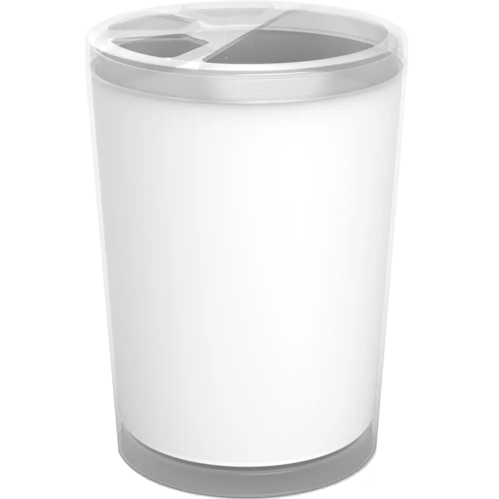 Подставка для зубных щёток Joli пластик цвет снежно-белый BEROSSI STLM-2082807