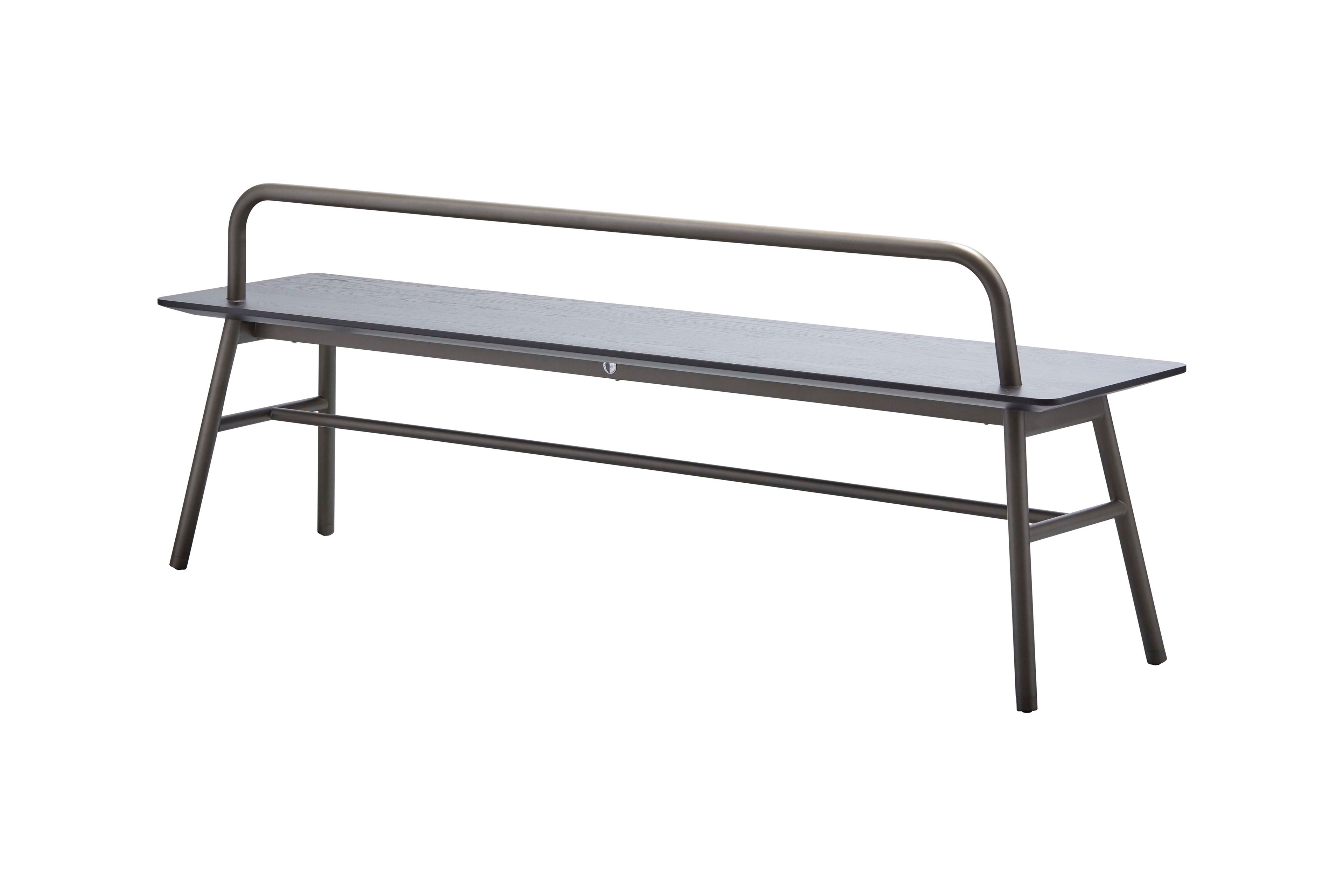 Скамья из ясеня со спинкой SP01 Holland ARCH-00125170 - Вид №1