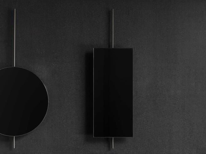 Прямоугольное зеркало с рамой стены Boffi ELEMENTI ARCH-00144432