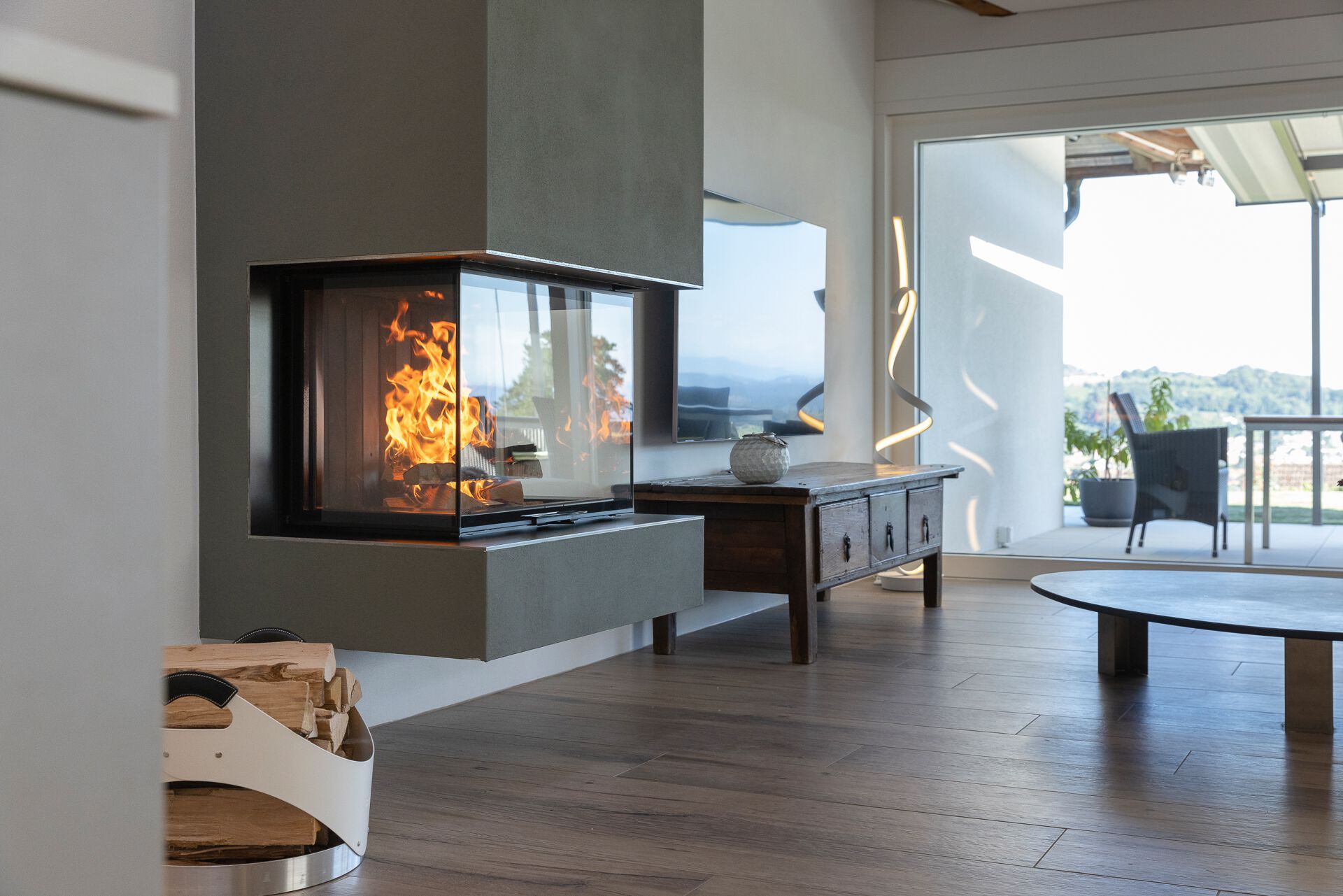 Дровяной камин с тройным фасадом RÜEGG RIII 55x80x46 Star ARCH-00004175 - Вид №3