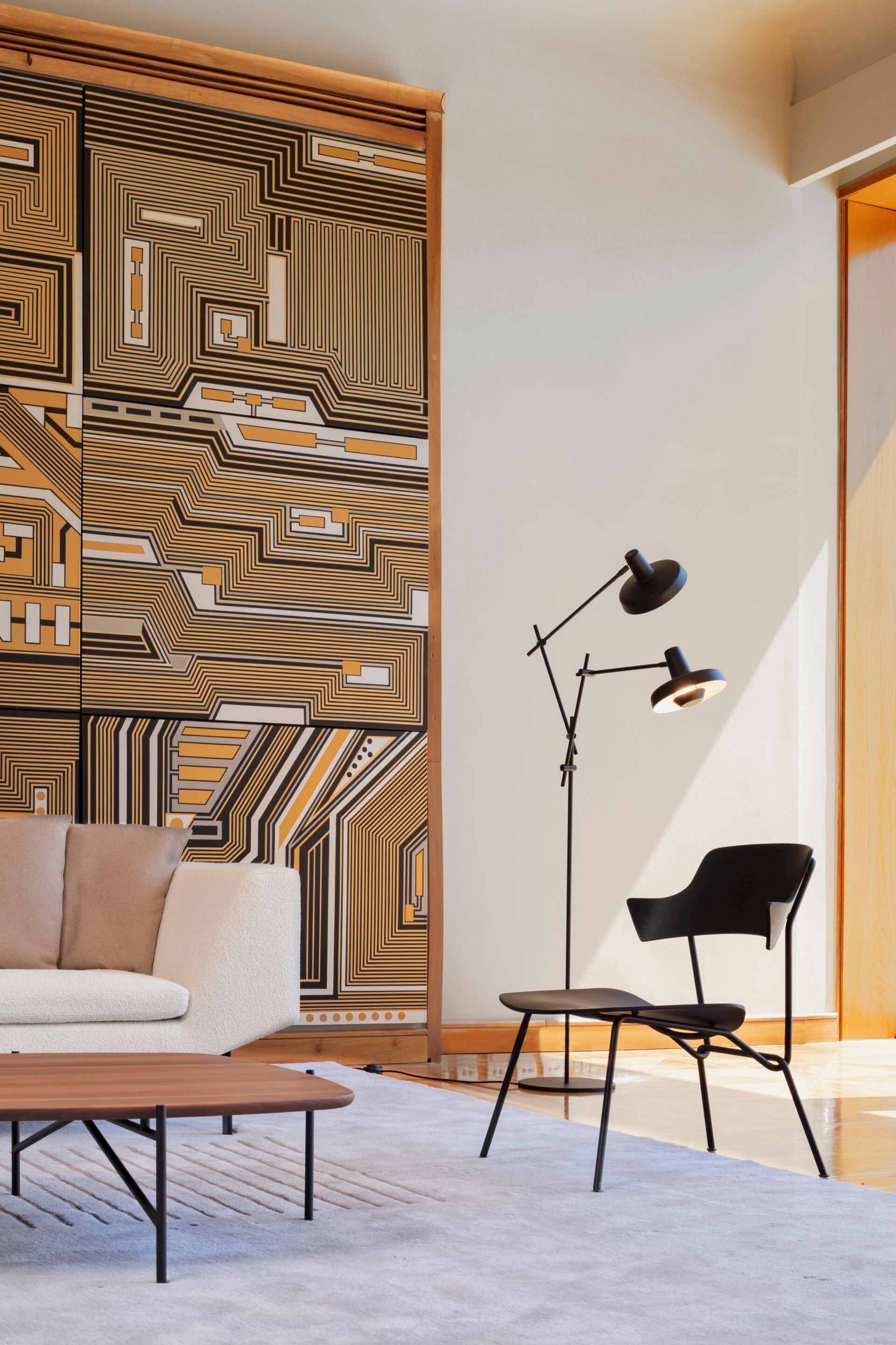 Двойной и регулируемый торшер Grupa Arigato ARCH-00014862 - Вид №6