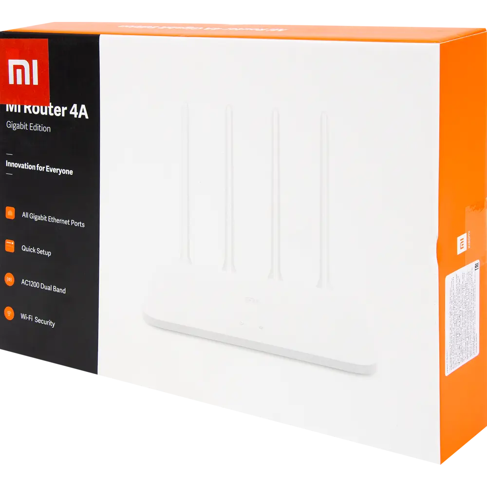 Маршрутизатор Xiaomi Mi Router 4A Giga Version цвет белый Santreyd STLM-2119216 - Вид №7