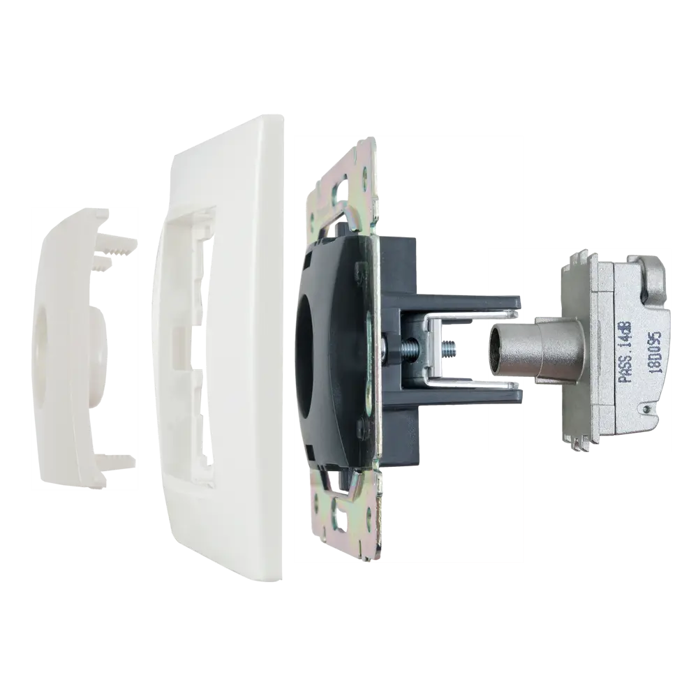 Проходная ТВ-розетка Legrand Valena Classic слоновая кость 12553489 STLM-0002228 - Вид №5