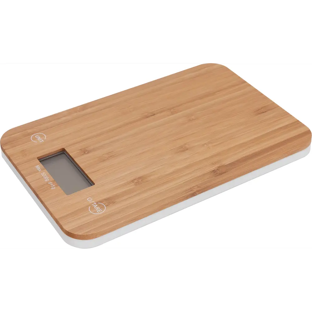 Весы настольные BAO 23x15x14 см бамбук до 5 кг Santreyd STLM-2006459