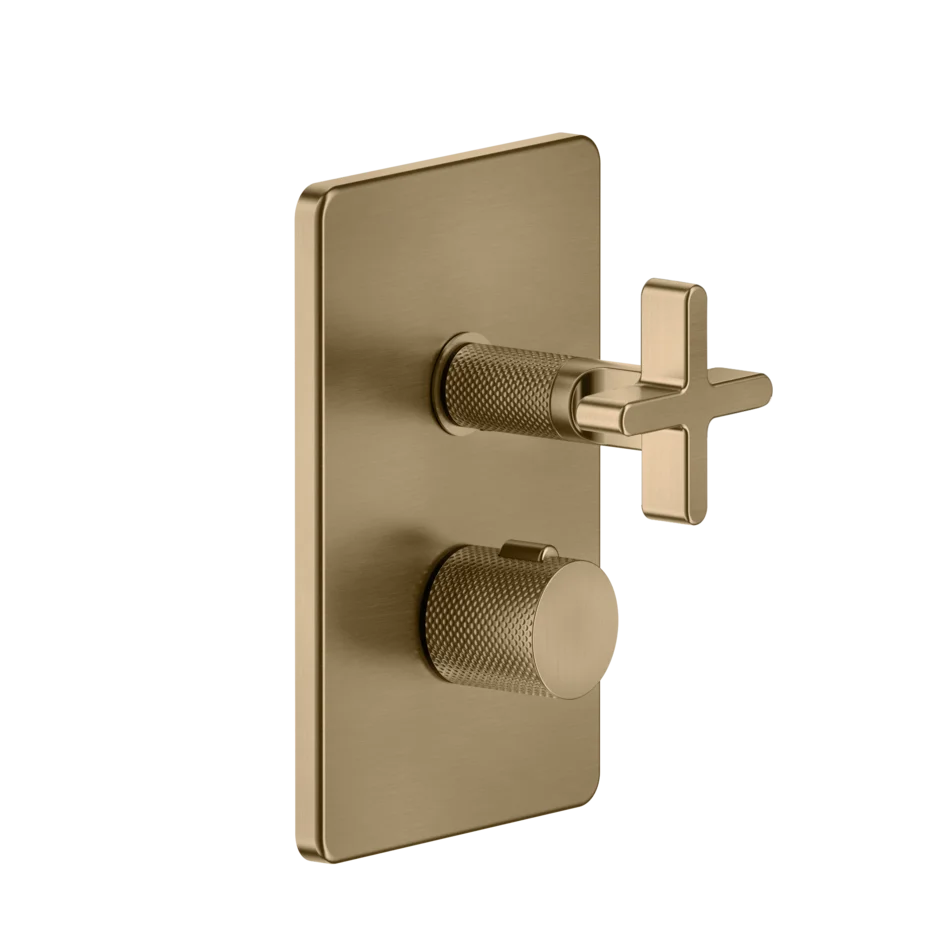 Смеситель для душа 58236 726 Gessi Inciso ТЕПЛАЯ БРОНЗА BR. PVD 58236726