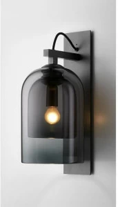 Articolo Lighting Настенный светильник из стали и стекла Lumi