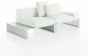GANDIABLASCO Модульный модульный диван из алюминия Docks