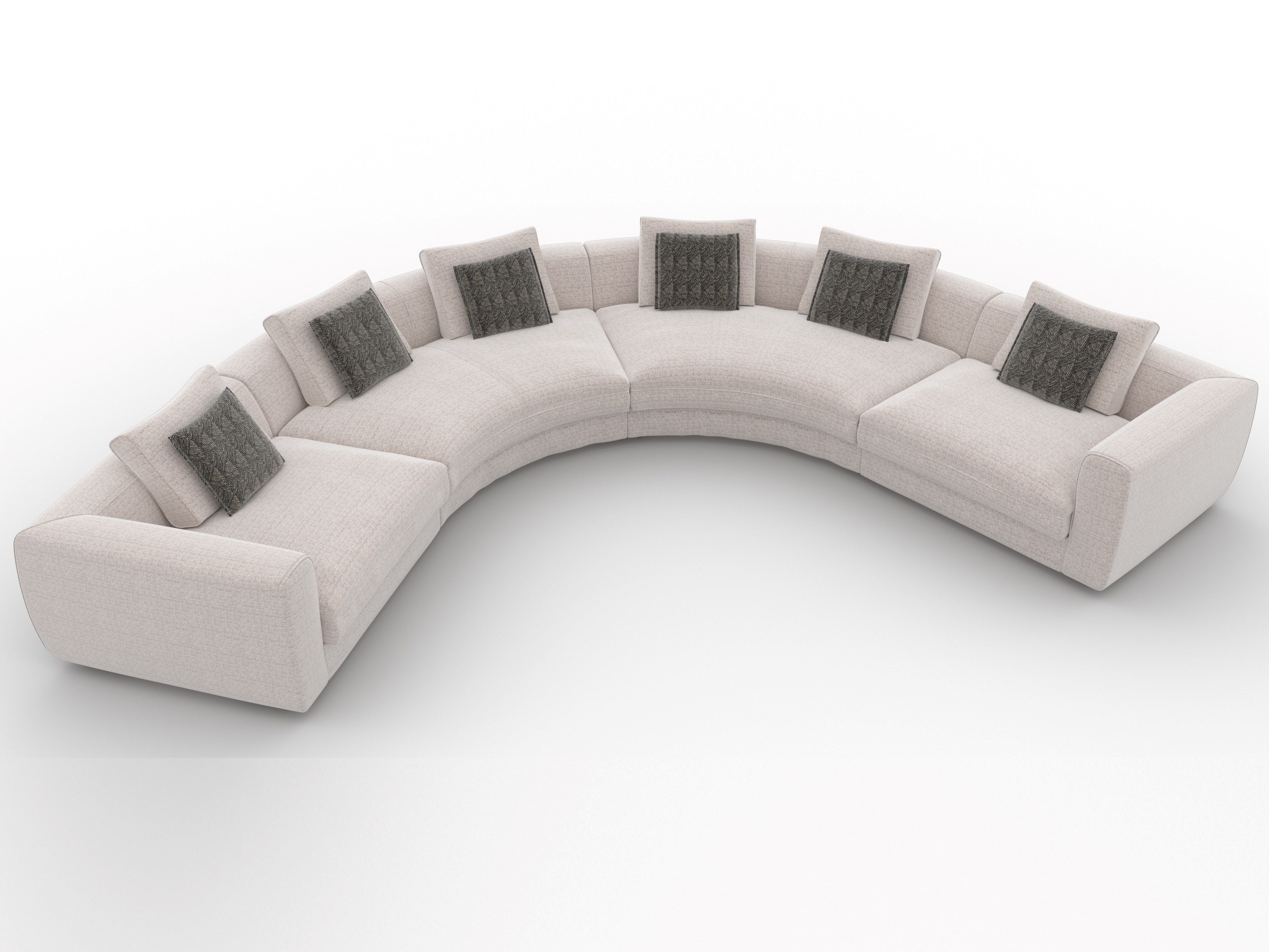 5-местный изогнутый диван CTS SALOTTI Capetown ARCH-00149277 - Вид №1