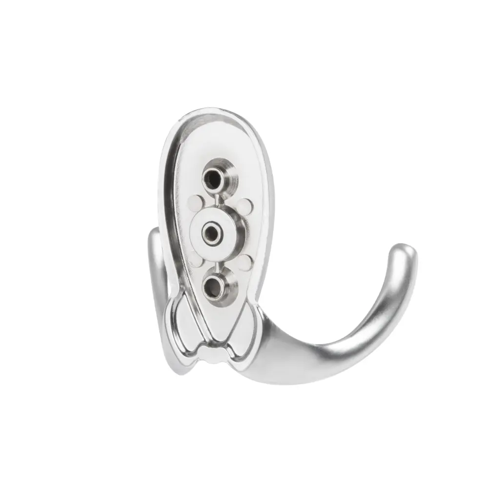 Мебельный крючок N00-N00-SCHR 13 см ЦАМ хром EDSON STLM-2046554 - Вид №3