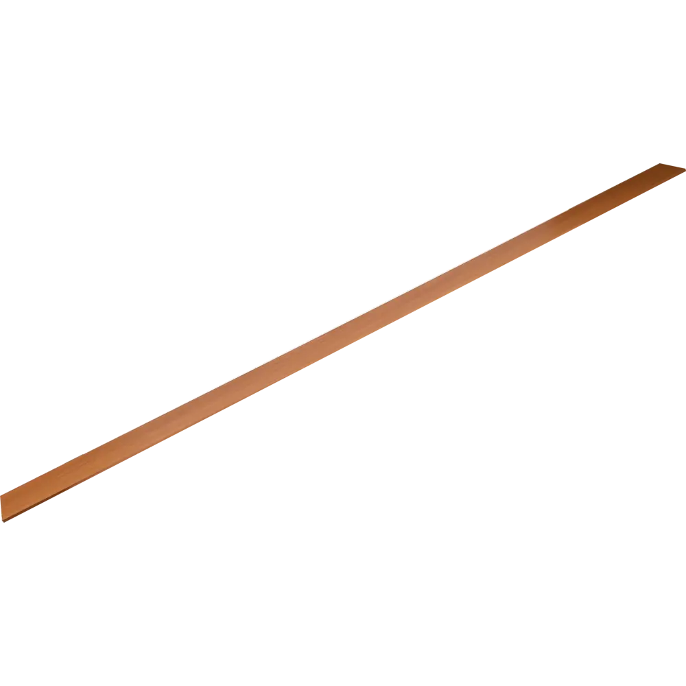 Добор ЛЦ/Белеза 2070x200x8 мм финиш-бумага ламинация цвет орех миланский VERDA STLM-2096721 - Вид №2