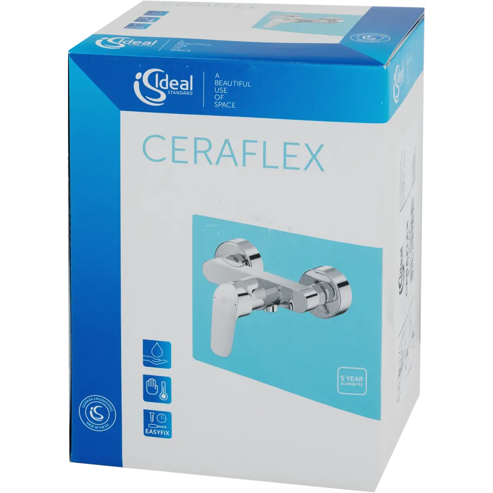 Смеситель для душа Ideal Standard Ceraflex однорычажный цвет хром STLM-2044455 - Вид №4