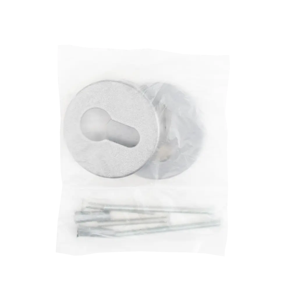 Santreyd Накладка на дверной цилиндр Inox РТ-002 никель 85302632 STLM-0061028 - Вид №2