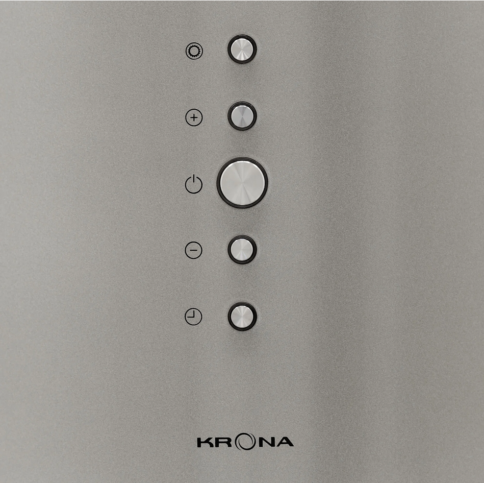 9014700 Вытяжка пристенная KRONA TINA 350 METALLIC 3P серебристый STDN-0063866 - Вид №7