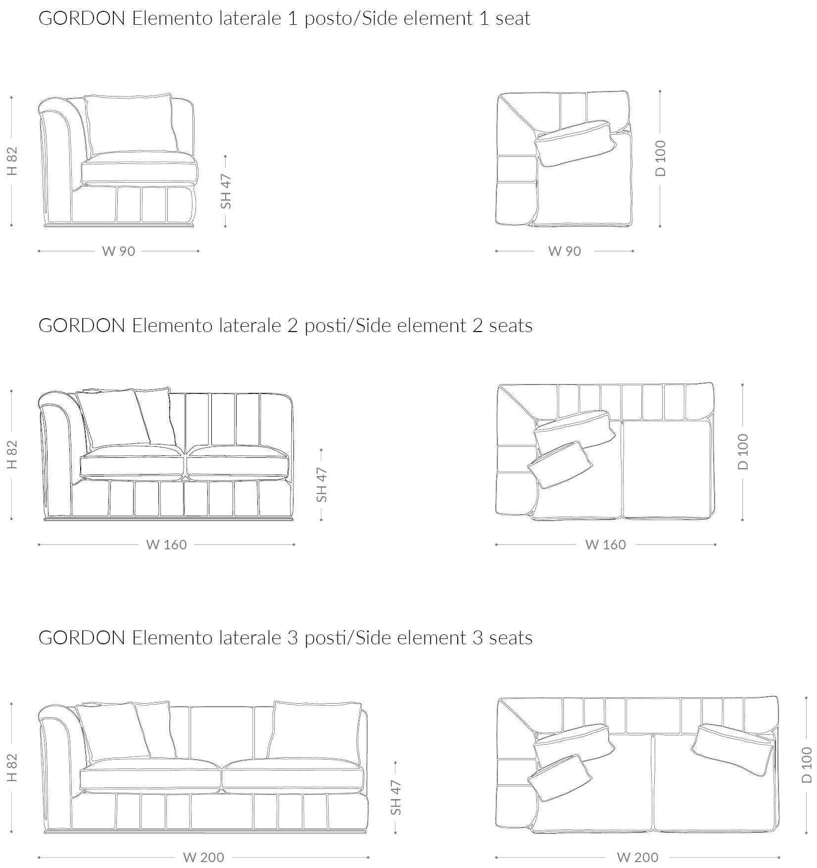 Бархатный диван BRUNO ZAMPA ARCH-00132677 - Вид №2