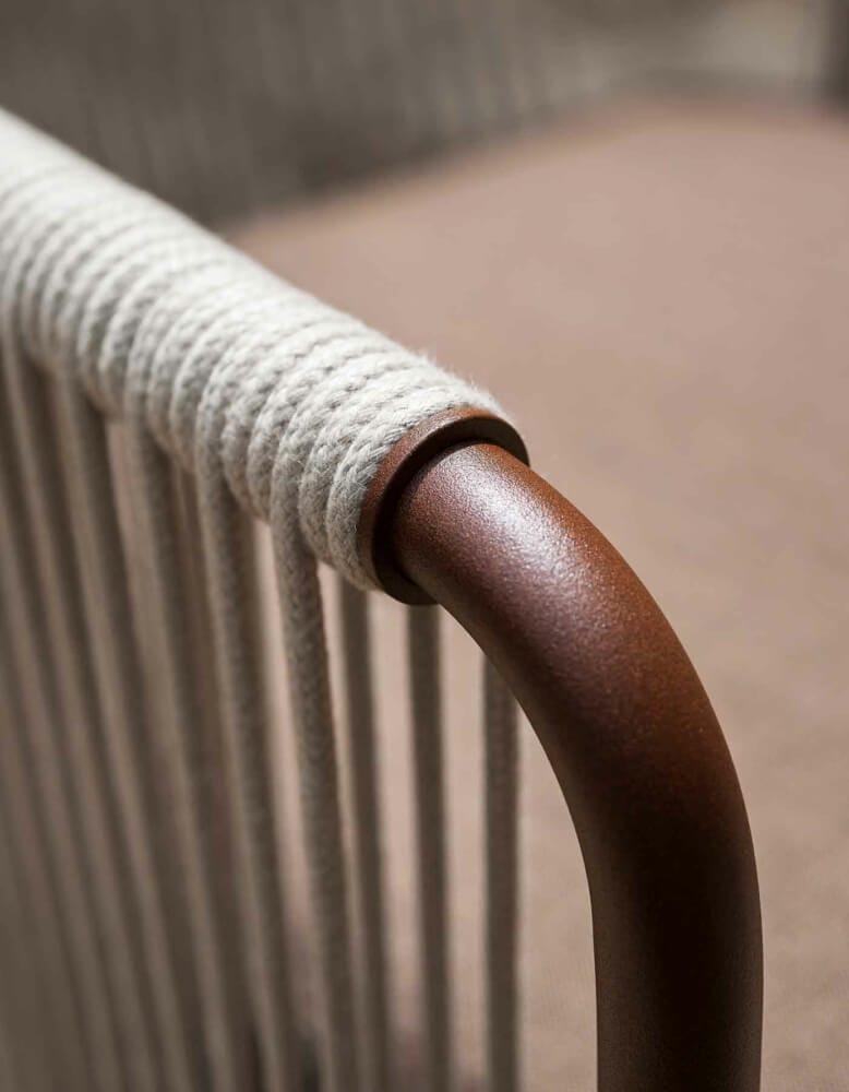 Веревочный стул для сада с подлокотниками RODA Harp ARCH-00102244 - Вид №31