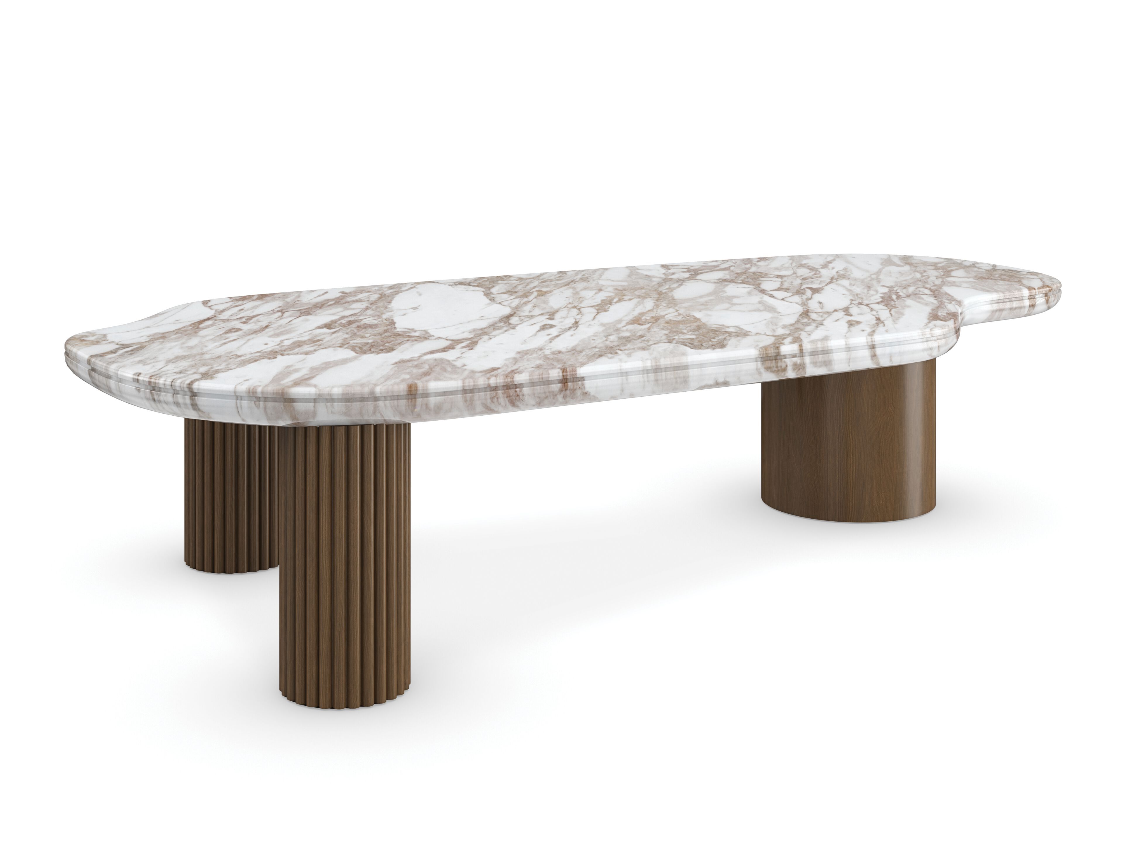 Каменный журнальный столик Caracole SEYCHELLES ARCH-00092009