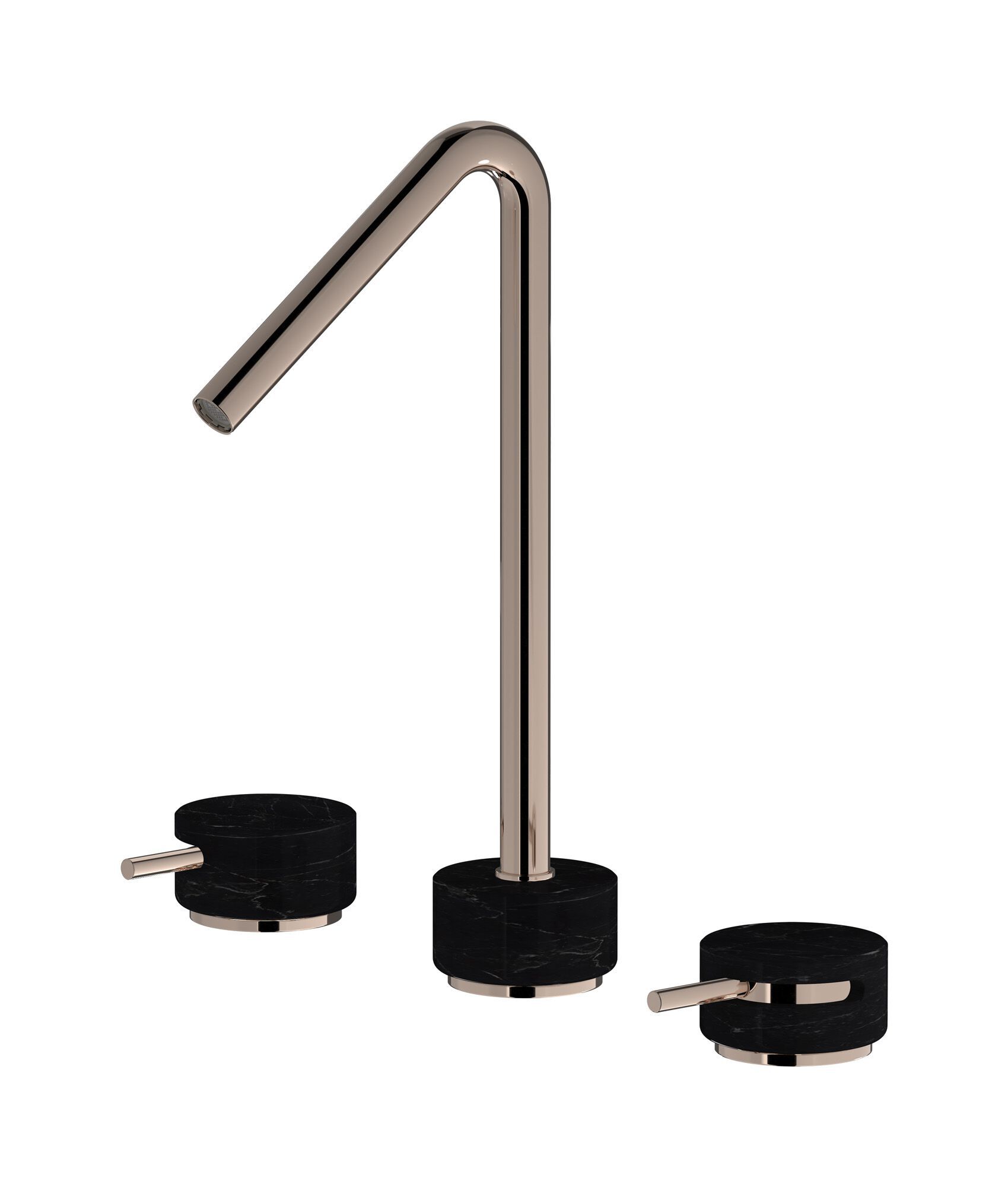 Смеситель для раковины с 3 отверстиями для мраморной столешницы IB мрамор + мрамор Elle ARCH-00068761 - Вид №18