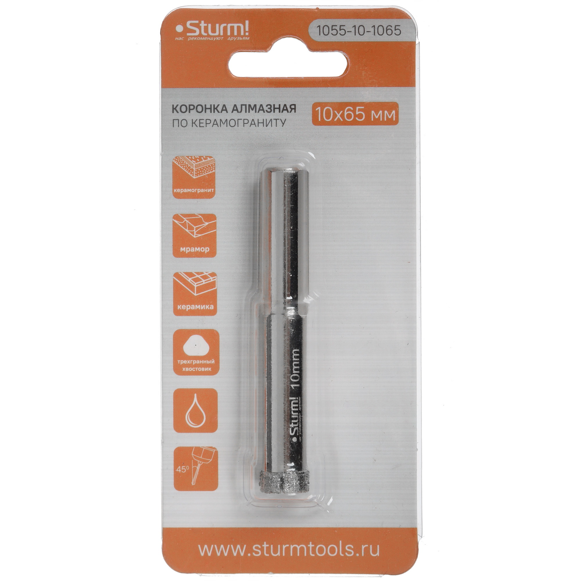 Коронка Sturm! 1055-10-1065 9113237 STDN-0080393 - Вид №4