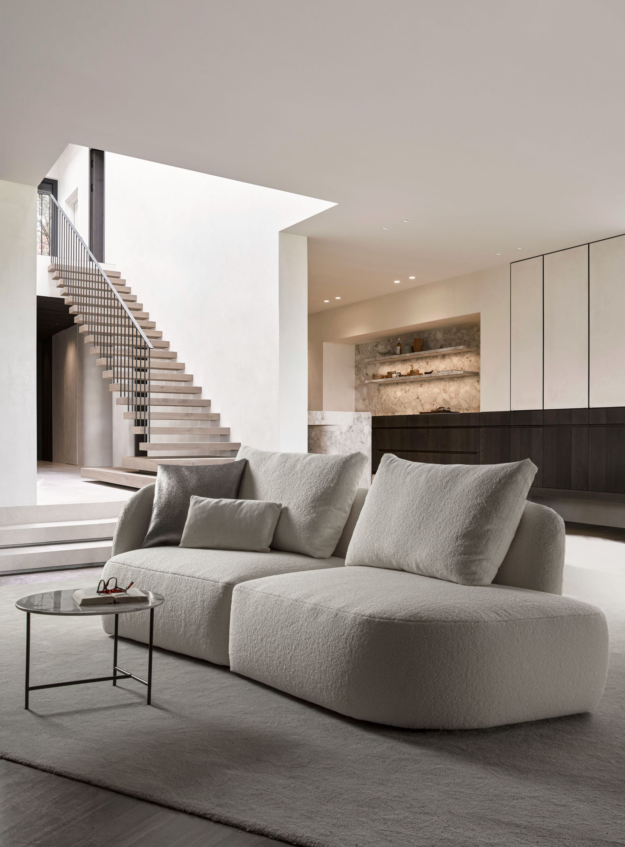 Тканевый съемный изогнутый модульный диван GRUPPO FOX день Фокса ARCH-00099801 - Вид №4