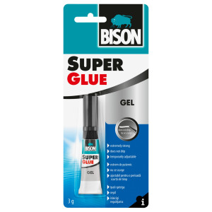 Супер-клей универсальный супер Super Glue Gel, 3 г BISON