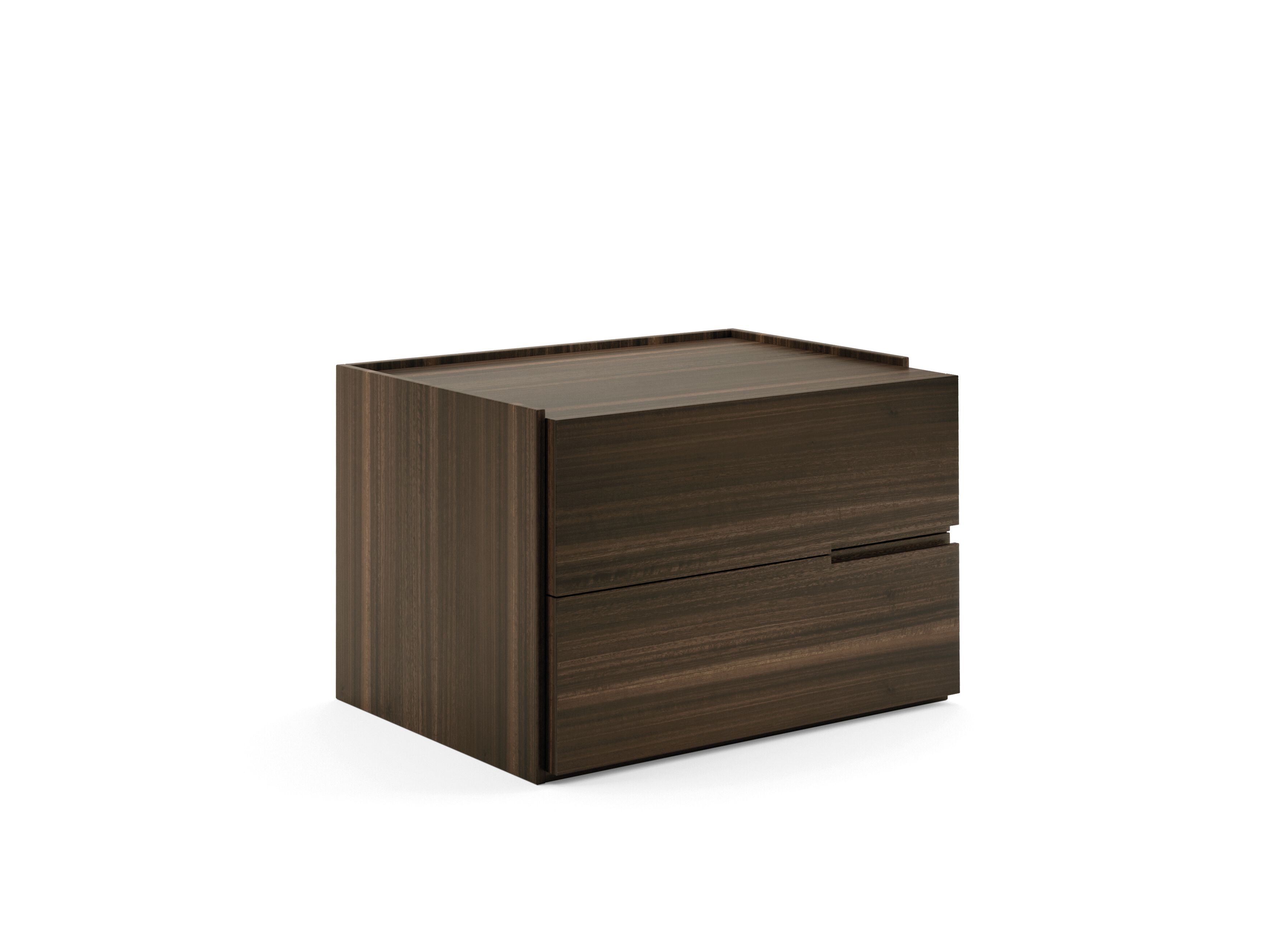 Деревянная прямоугольная тумбочка с ящиками PRADDY Miller ARCH-00126023 - Вид №1