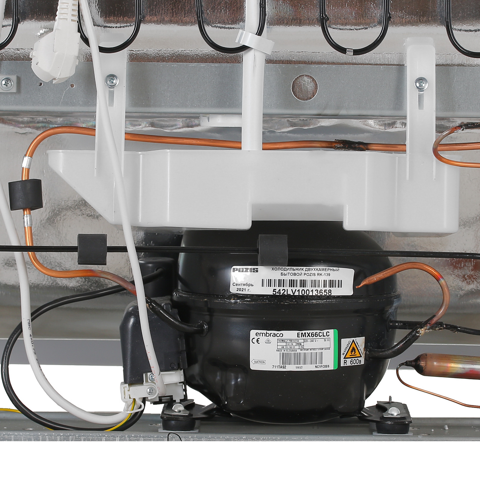 1098694 Холодильник с морозильником   Pozis RK-139 серебристый STDN-0084531 - Вид №10