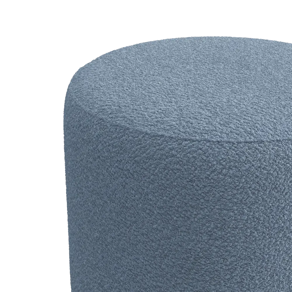 Пуф на ножках полиэстер Salotti Нико Bravo Midnight синий 36.5x40 см STLM-2034276 - Вид №1