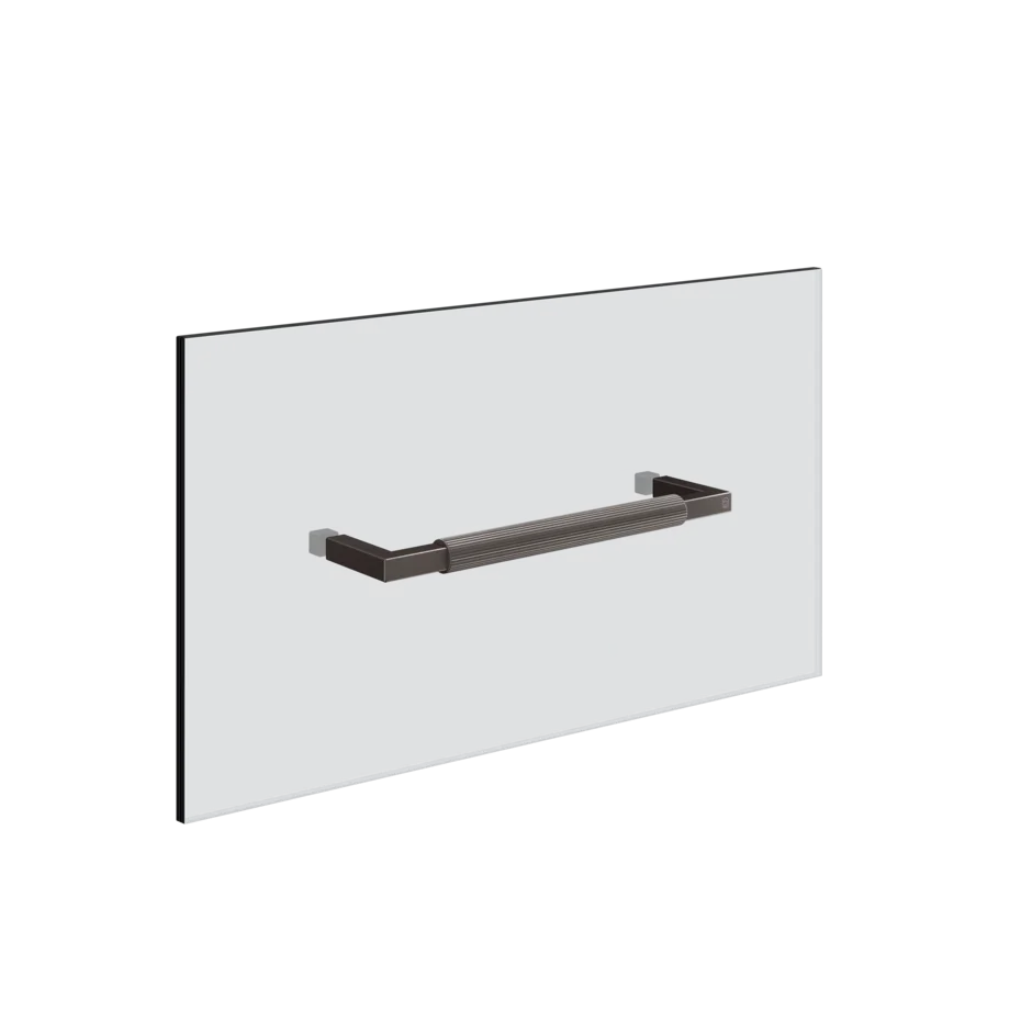 Полотенцесушитель 67541 707 Gessi Shower g ЧЕРНЫЙ МЕТАЛЛ BR. PVD 67541707