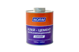 16515302 Вулканизационный клей-цемент 1л синий 14-512 NORM