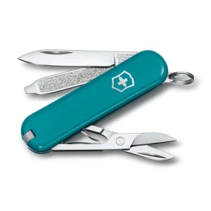 Нож-брелок Victorinox Classic SD Colors 0.6223.23G пластиковый корпус 58 мм